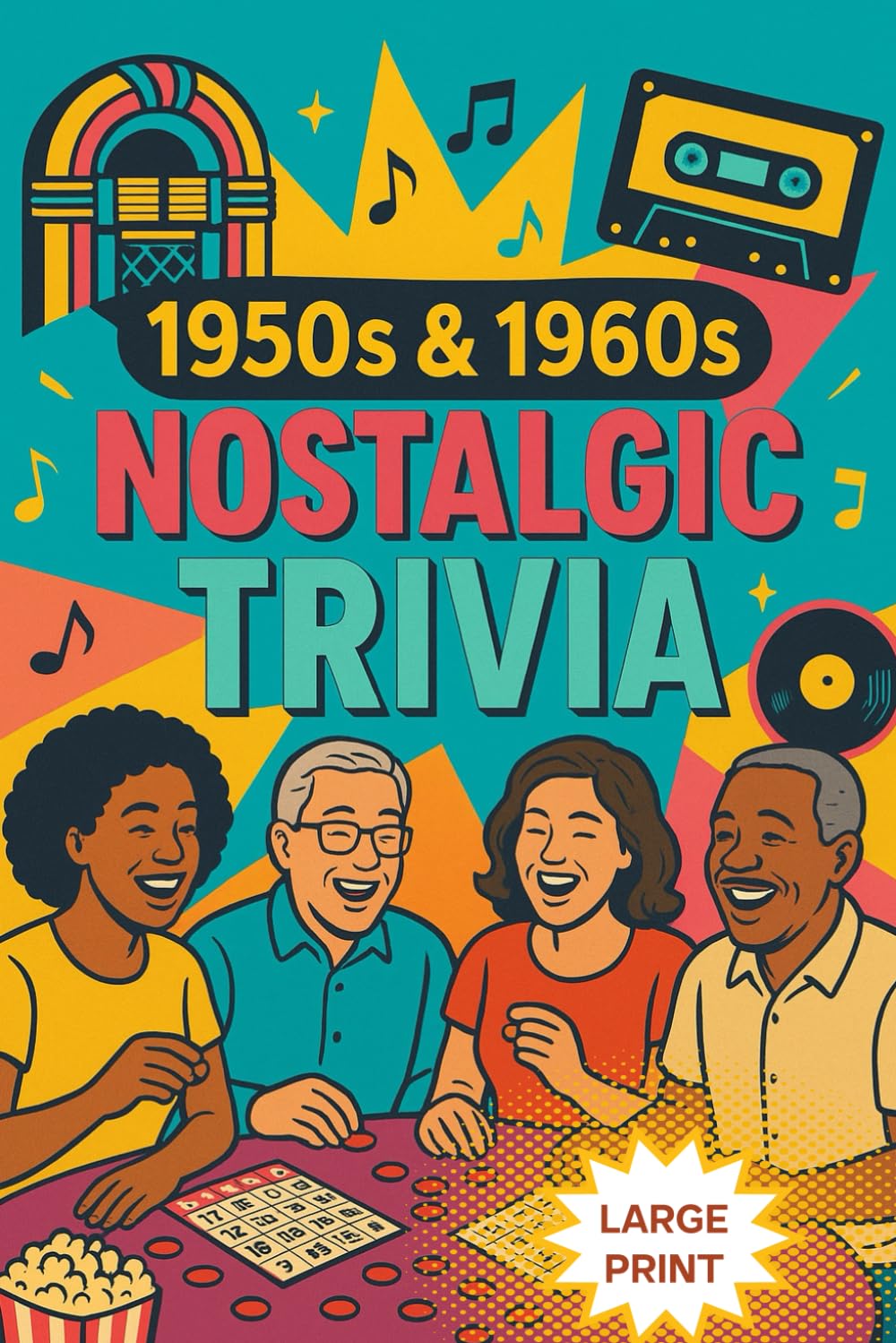1950s & 1960s Nostalgic Trivia: Relive the Memories | 6x9 Inches, 300 Pages | 650+ Questions & Answers...The perfect gift for Adults and Seniors (Nostalgic Trivia Series)