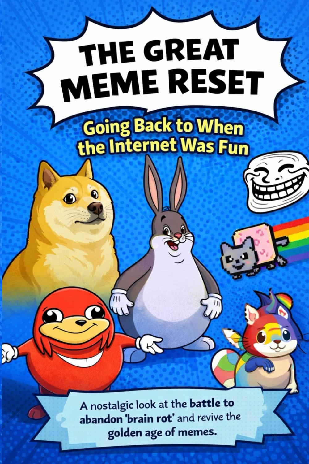 The Great Meme Reset: A Return to Simpler Internet Humor: A Funny Guide to Internet Memes, Nostalgia, and Why Online Humour Still Brings Us Together — For Teens, Adults, and Meme Lovers Everywhere