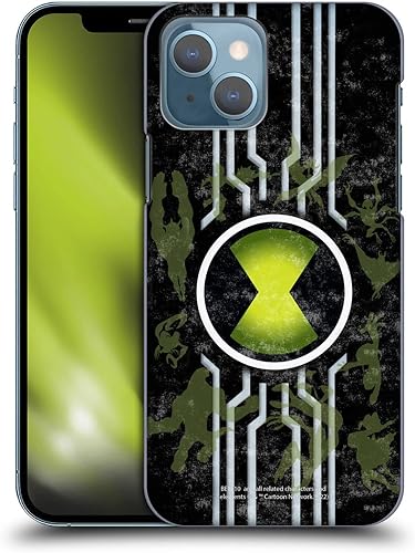 Head Case Designs Funda rígida con licencia oficial de Ben 10 Alien Force Omnitrix Graphics compatible con Apple iPhone 13