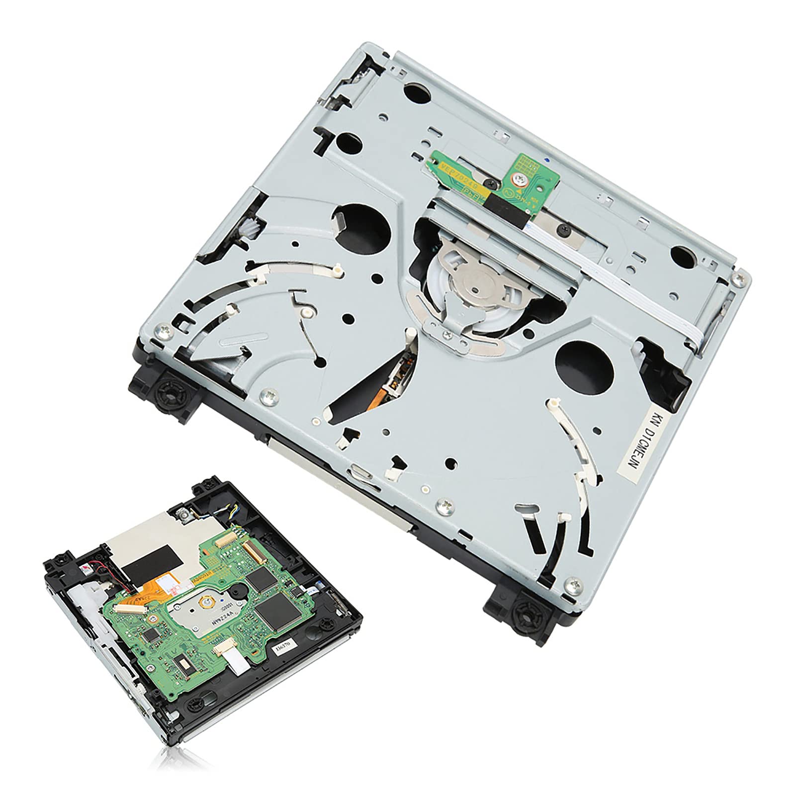 Dioche Dvd Drive Sostituzione Sostituzione Drive Metallo Abs Sostituzione Dvd Rom Drive Dual Ic Parte di Riparazione del Disco Per Per Console D2E