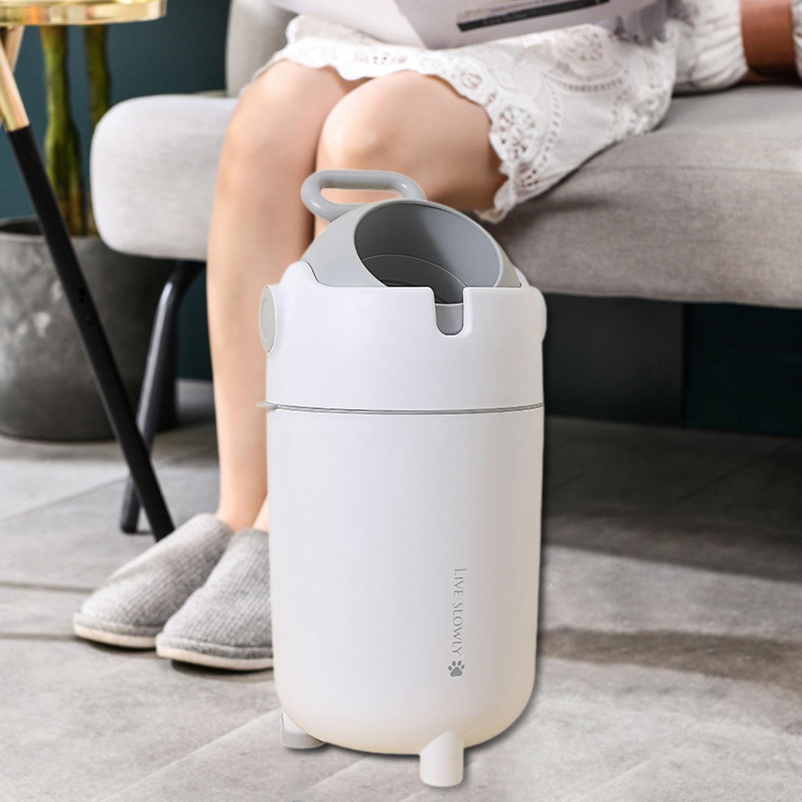 Einfacher 12 Liter Windeleimer für Den Heimgebrauch, Wohnzimmer, Badezimmer