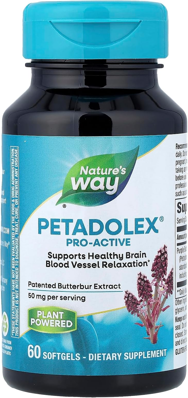 Nature's Way, PETADOLEX, Pro-Active, 50 mg, 60 Softgels
