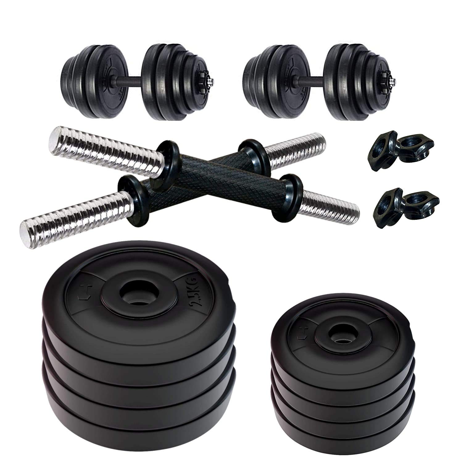 SX Fitness Home Gym Setup Combo Pack 14KG PVC Weight Plates Adjustable Dumbbell (B08LSPTLN4) Amazon Price History, Amazon Price Tracker