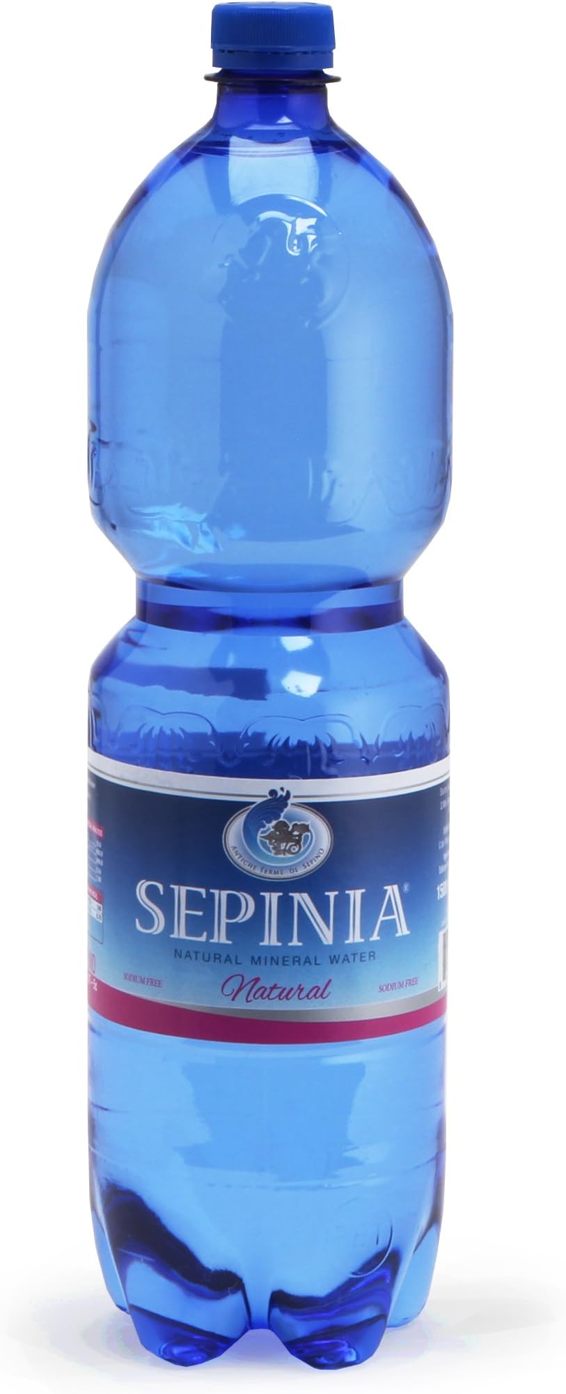 Sepinia Natural Mineral Water from Molise, Plastic Bottle, 50.7 Fluid Ounce (Pack of 6)