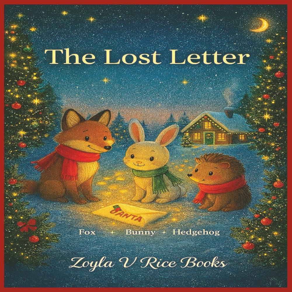 The Lost Letter | Fox, Bunny, Hedgehog: A Cozy Christmas Book for Kids | Woodland Friends, Adventure & Holiday Cheer (The Cozy Woodland Christmas Series)