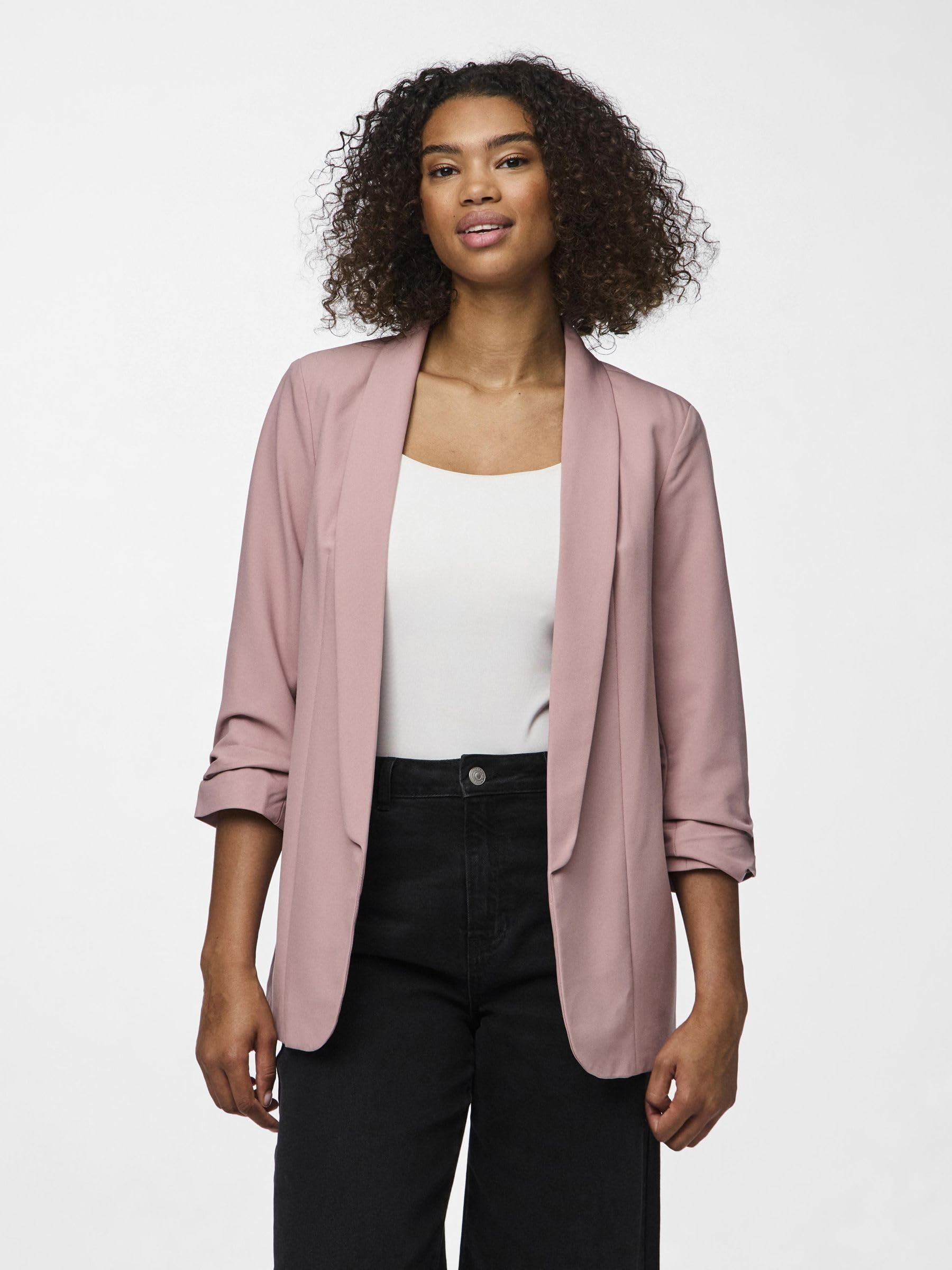PIECES Blezerek Kobiety Pcboss 3/4 Blazer Noos (1 w zestawie)