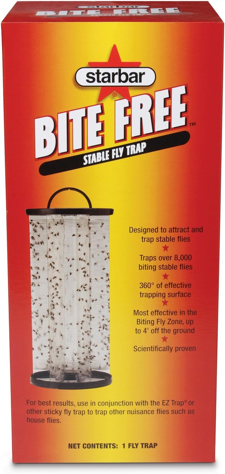 FarnamHome and Garden 3005363 Starbar Bite Free Stable Fly Trap Standard