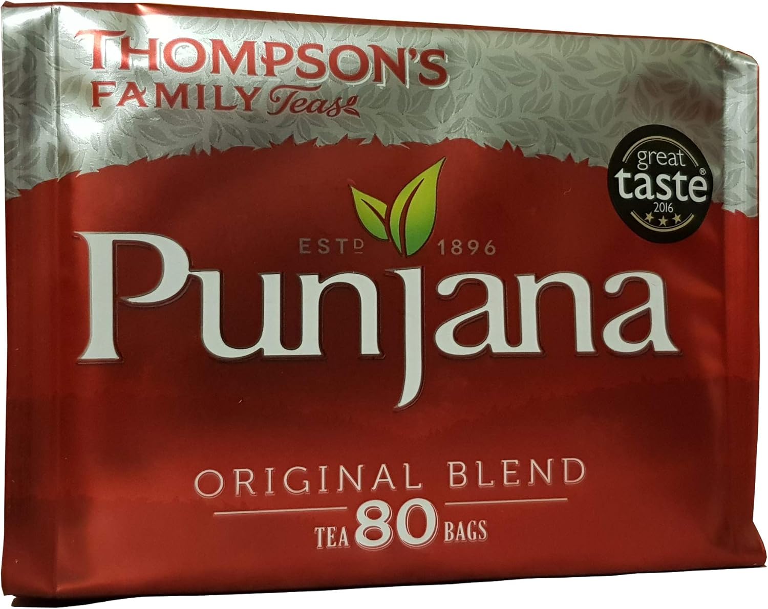 Thompsons Punjana Tea Bags 80 per pack Amazon.co.uk Grocery