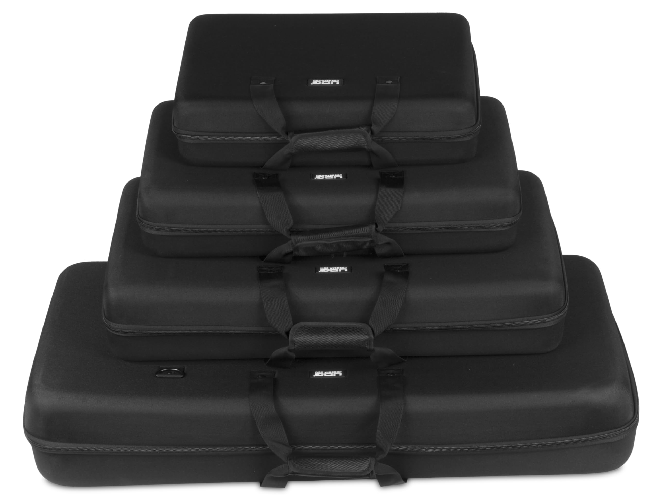 UDG Creator DJ-Controller Hardcase XL – Leichtes Eva-Schutzcase – Schwarz, MK2 (U8303BL) | Reisetauglicher Controller-Schutz; Creator EVA-Hartschalenkoffer mit maßgeschneidertem Schaumstoff, sicheren