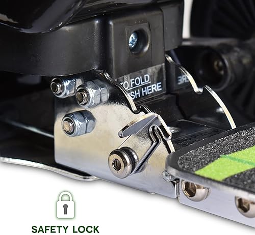 Miniatura 8 de Flyte Maleta plegable para patineta para niños, carcasa rígida de 18 pulgadas, con ruedas, 2 en 1, capacidad de 25 litros, Penni el Panda, Perry el