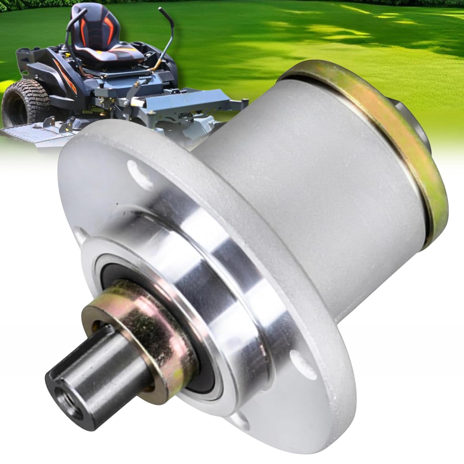 437-0006-00 Lawn Mower Deck Spindle for Spartan Mowers 2017-2022 RZ, 2019 Tuff Torq, 2019-2022 RZ Pro, 2020-2022 RZ HD, Replace 437000600 437 0006 00