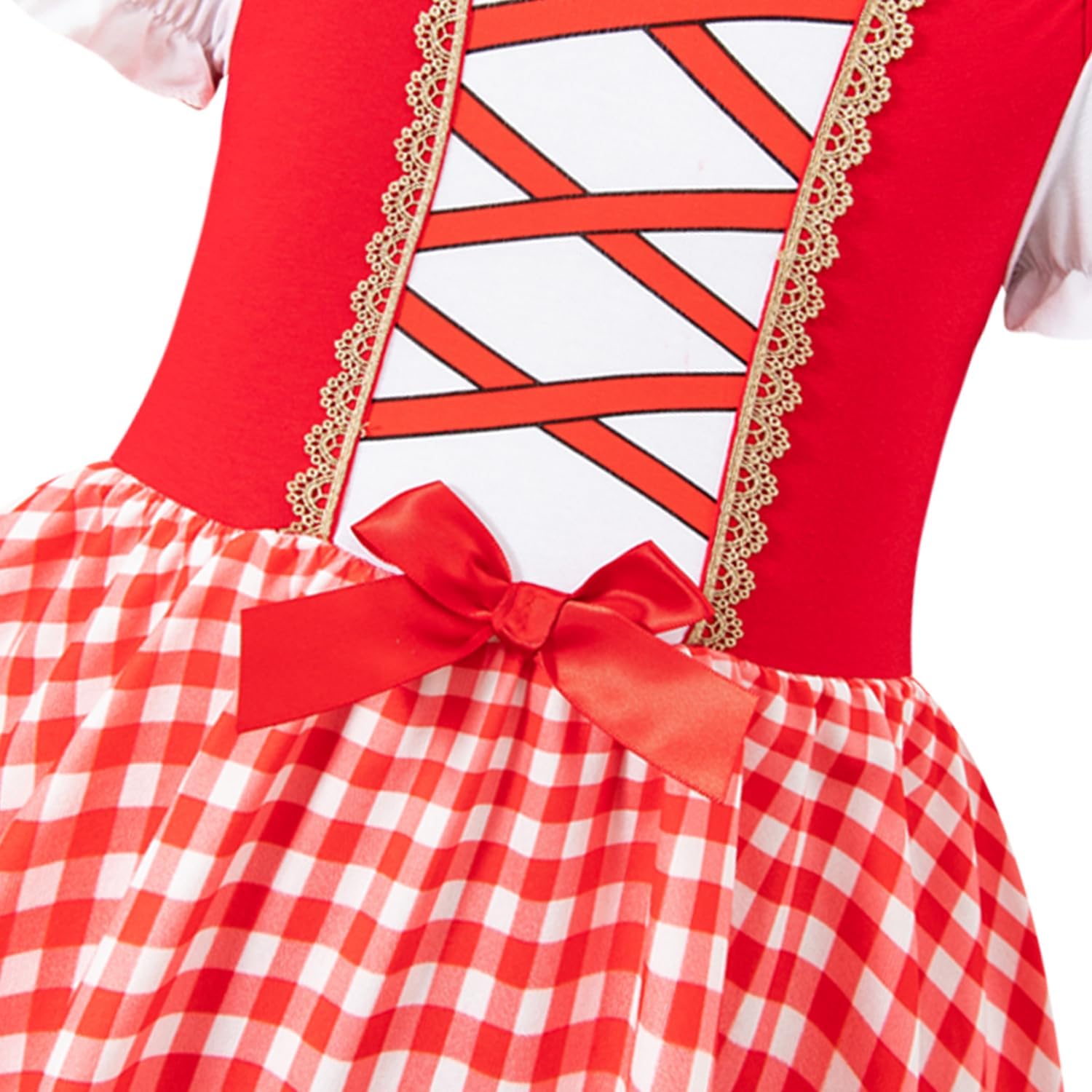 Yruiz Baby Girls' Little Red Riding Hood Costume Princess dress Halloween Christmas Birthday Skirt Set with Cloak