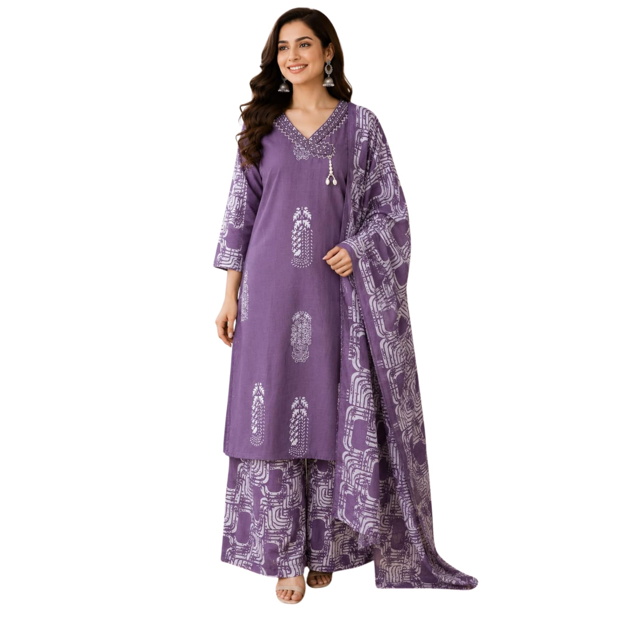 Ethinc Cotton Angarkh 3 Pcs Set-picture-49