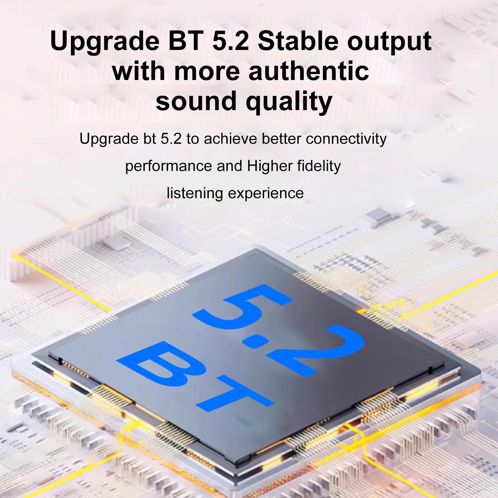 Docooler Radio Intelligente Multibande avec BT 5.2, Double Haut-parleurs, Lecteur Audio Portable, Lecture de Carte TF, écran HD, Réveil, Mode Veille, Batterie Intégrée – Radio (Répéteur de Signal