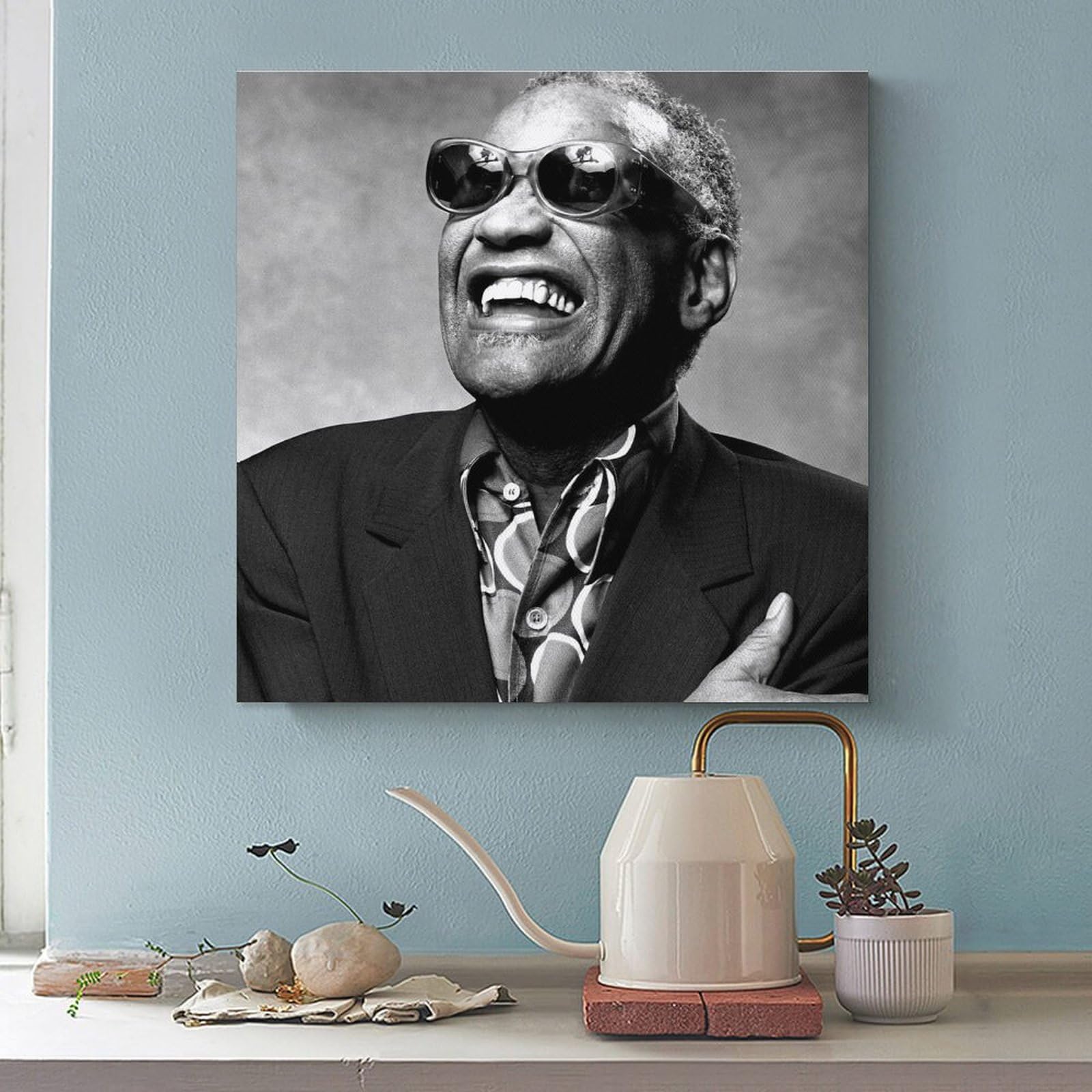 版画/レイ.チャールズ Amazon.co.jp: Ray Charles レイ・チャールズ 有名な歌手 ポスター