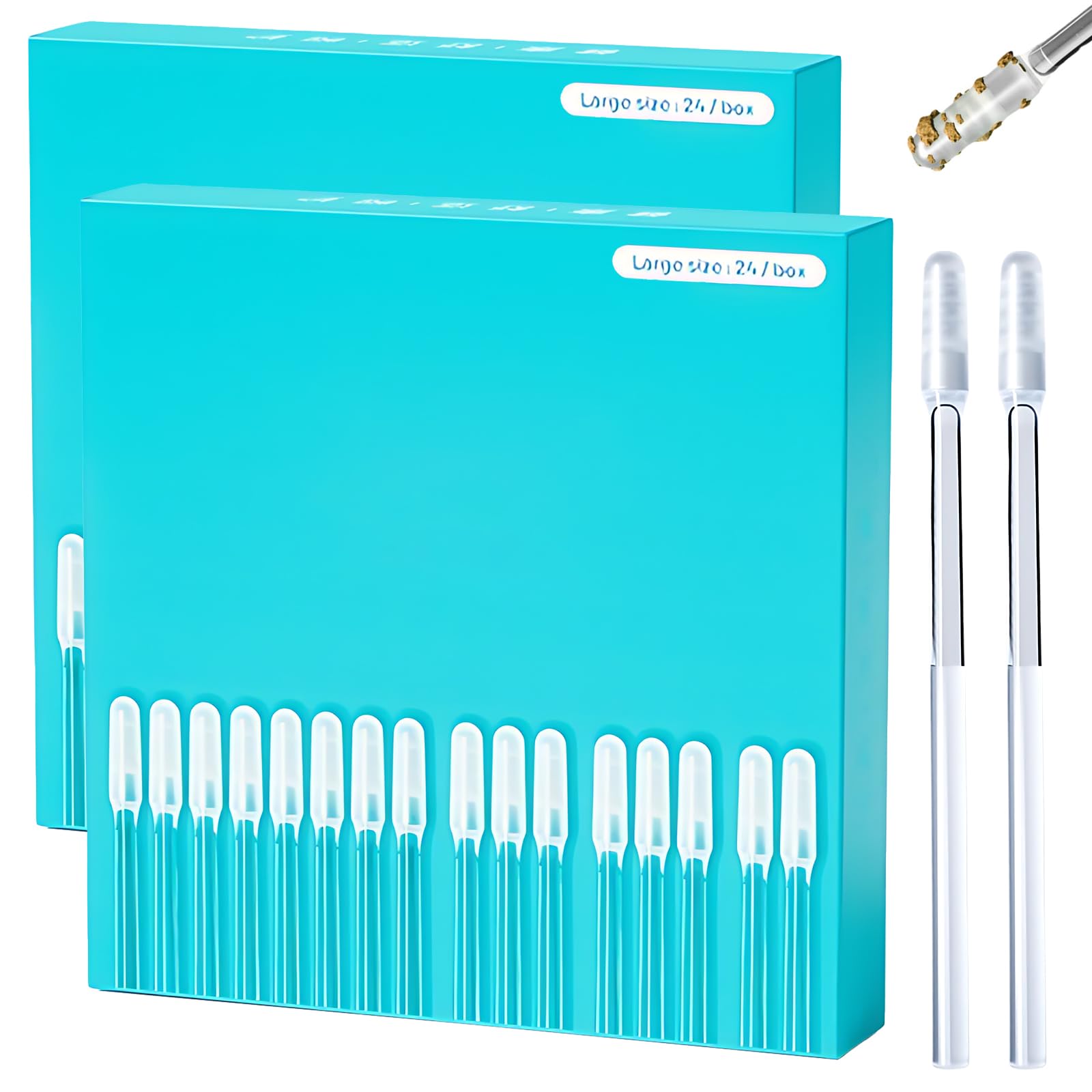 48 Piezas Sticky Ear Cleaner Stick Limpieza Orejas Pegajosas, Herramientas Adhesivas Limpieza Orejas Reutilizable Seguro Eficiente Apto Para Uso Diario En Hogar Viajes Actividades Al Aire Libre