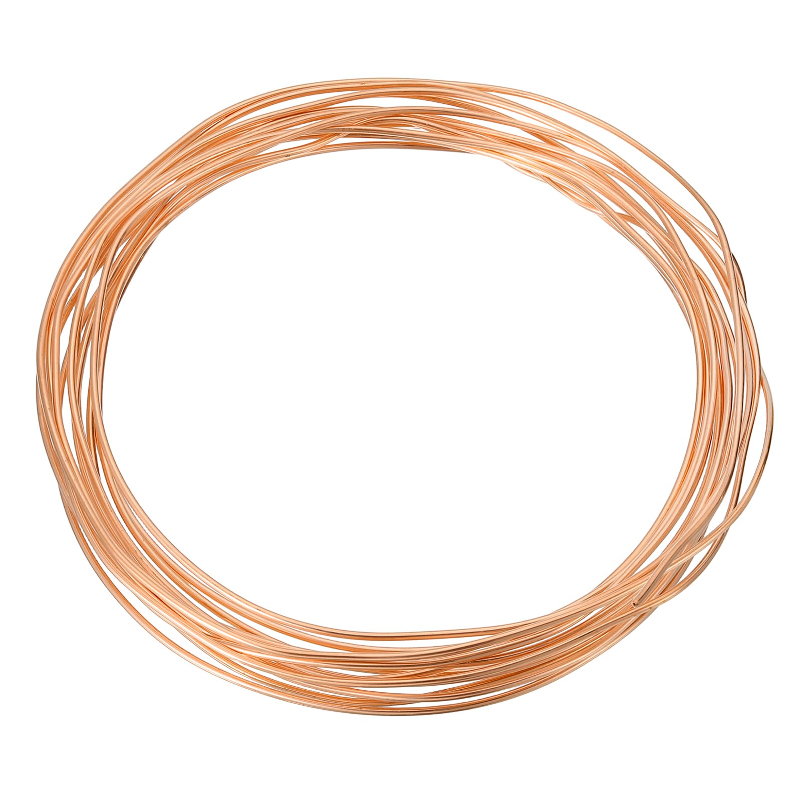 QUARKZMAN Tubo In Rame T2 0.06"ID x 3/32"OD x 25Ft, Tubo Di Refrigerazione In Rame Puro Al 99% Senza Saldature Coil Flessibile Per Sistemi HVAC, Condizionatore, Frigorifero, Industria, DIY