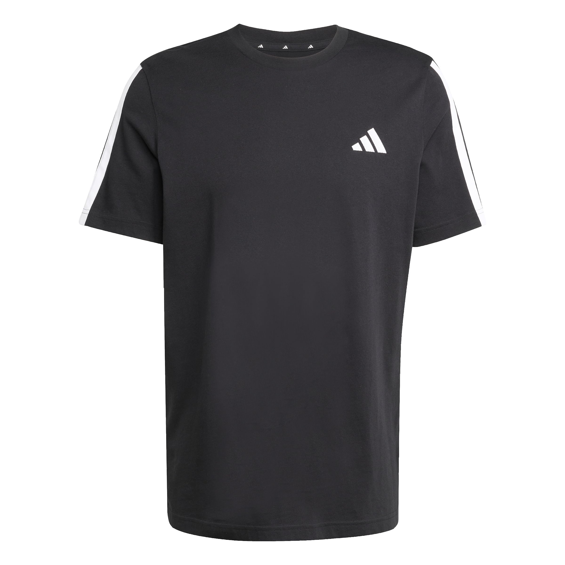 Adidas Men's Noir T-Shirt 3-Stripes