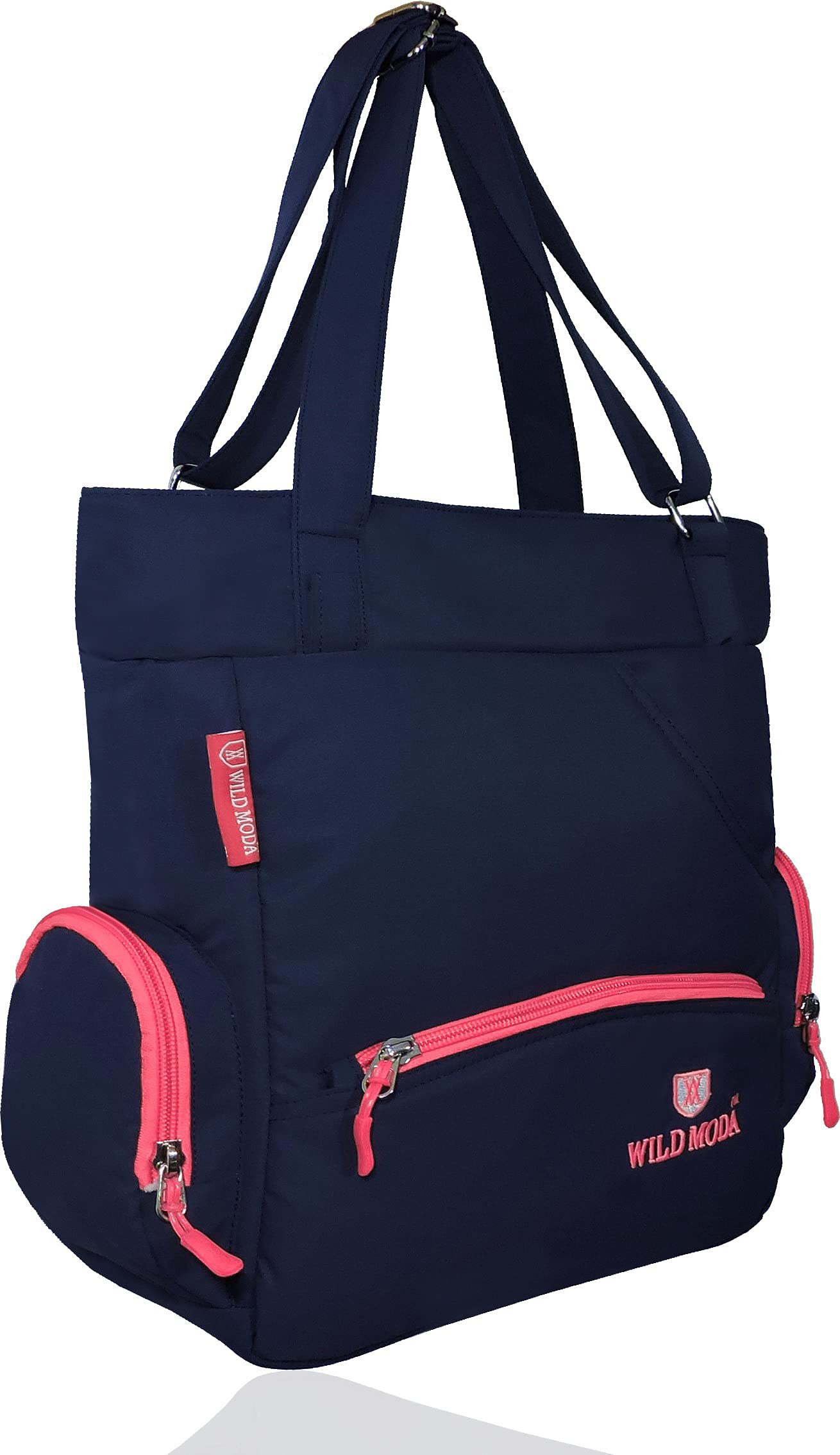 See full amazon price history chart for WILD MODA Girls and Womens Shoulder Tote Bag (BLUE AND PINK) WILD MODA Girls and Womens Shoulder Tote Bag (BLUE AND PINK) (B097LSB4W2) Amazon Price History, Amazon Price Tracker