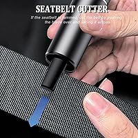 Vista 3 de Rompeventanas reutilizable con cortador de cinturón de seguridad, herramienta de escape de emergencia de seguridad para automóvil, herramienta