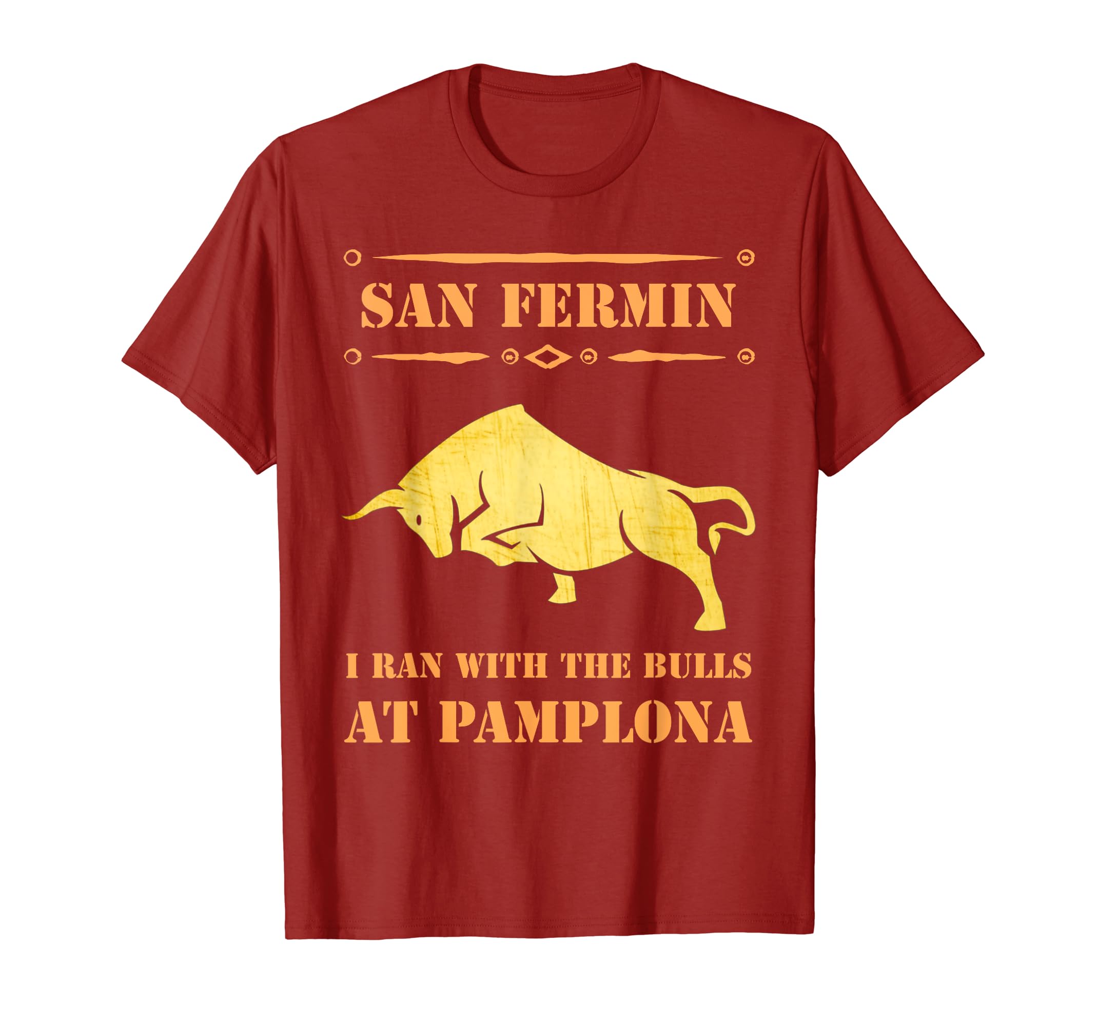 San Fermin - Bull Run Running Of The Bulls At Pamplona July T-Shirt