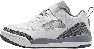 Jordan Spizike Low Little Kids' Shoes (FQ3951-102, White/Anthracite/Wolf Grey/Cool Grey)