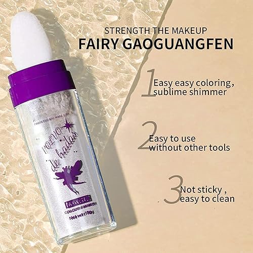 Miniatura 3 de Polvo resaltador de polvo de hadas, barra de polvo de reflejos Glamaz, polvo de hadas, polvo suelto de palmaditas, polvo de purpurina brillante para