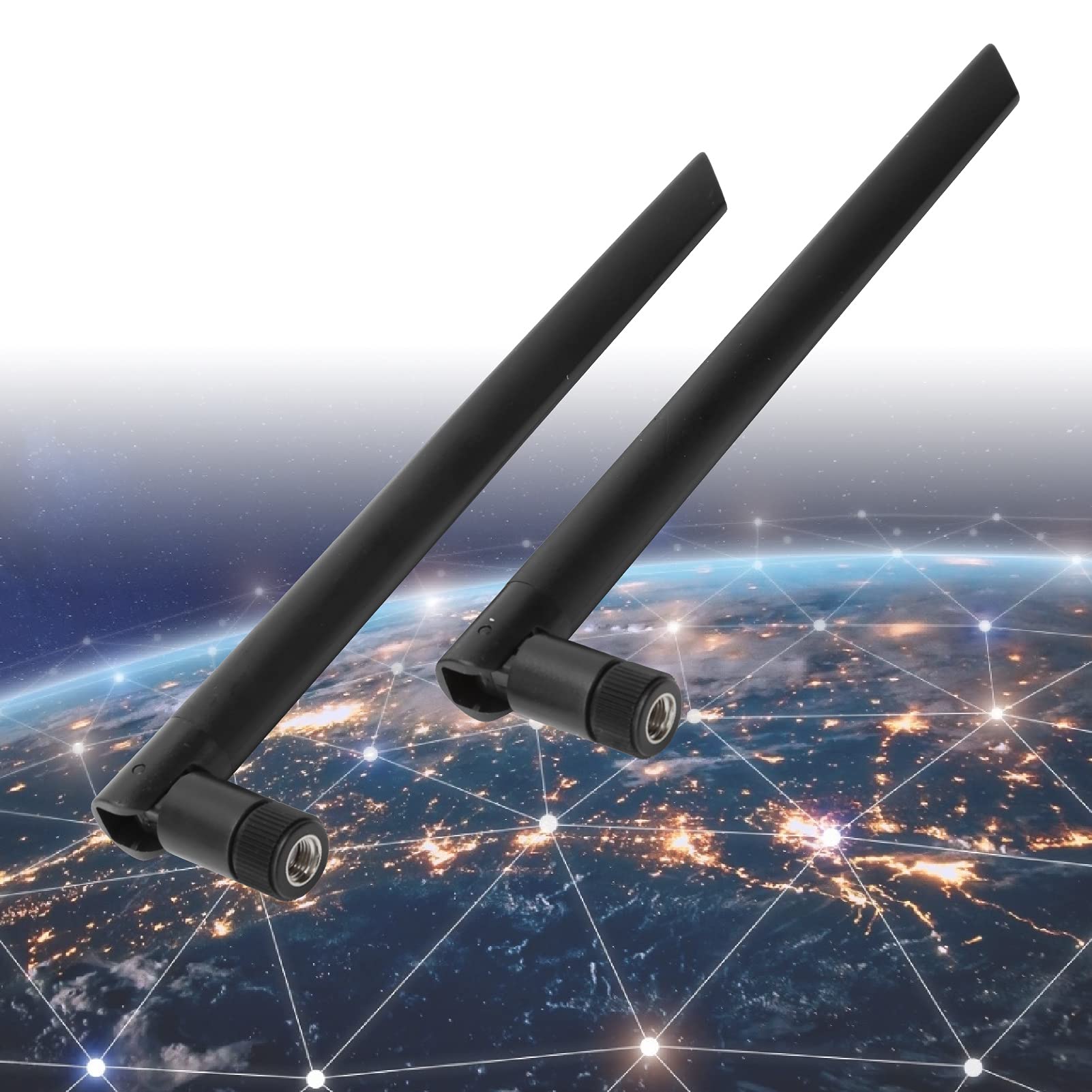 Kabel na SMA, Karta NGFF M.2 WiFi BT, 2 szt. Anteny 8DB dla Szerokiego Zasięgu, Obsługa Bezprzewodowa NGFF 802.11a, 802.11b, 802.11g, 802.11n, 802.11ac