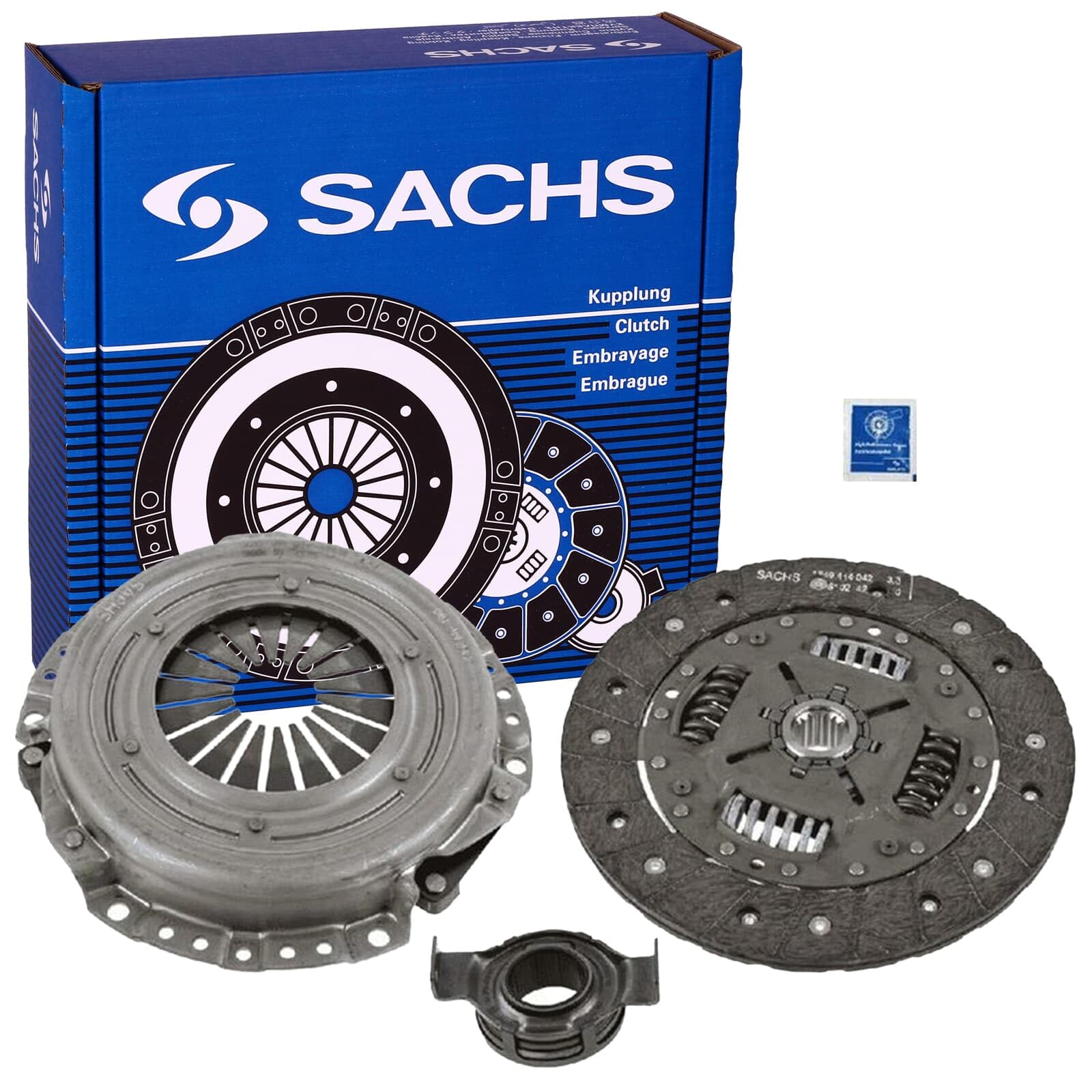 SACHS 3000 330 001 Kupplungssatz für Ford Fiesta III (GFJ) 1989-1997 und Andere Fahrzeuge