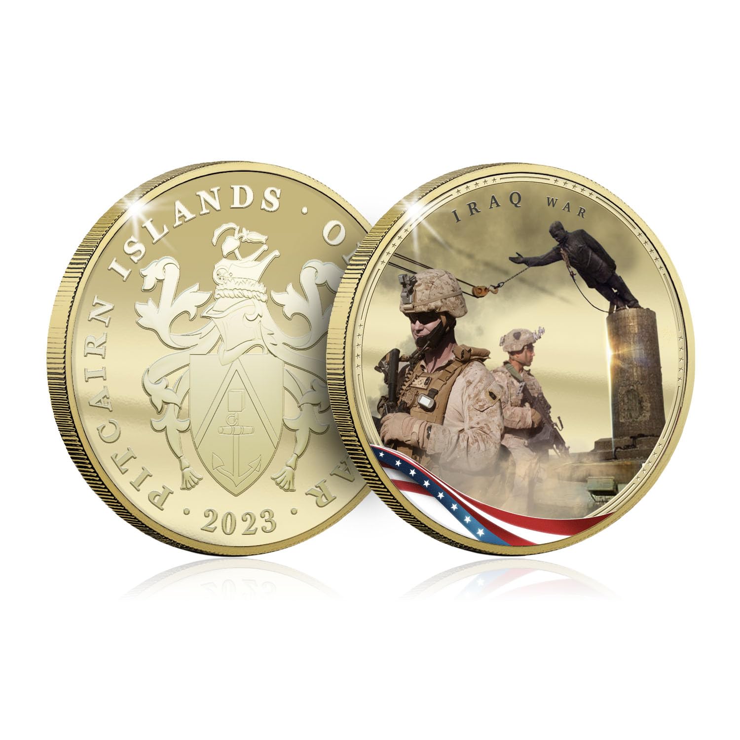 American Patriot Gold Coin Series - USA Conflicts and Wars - The Iraq War