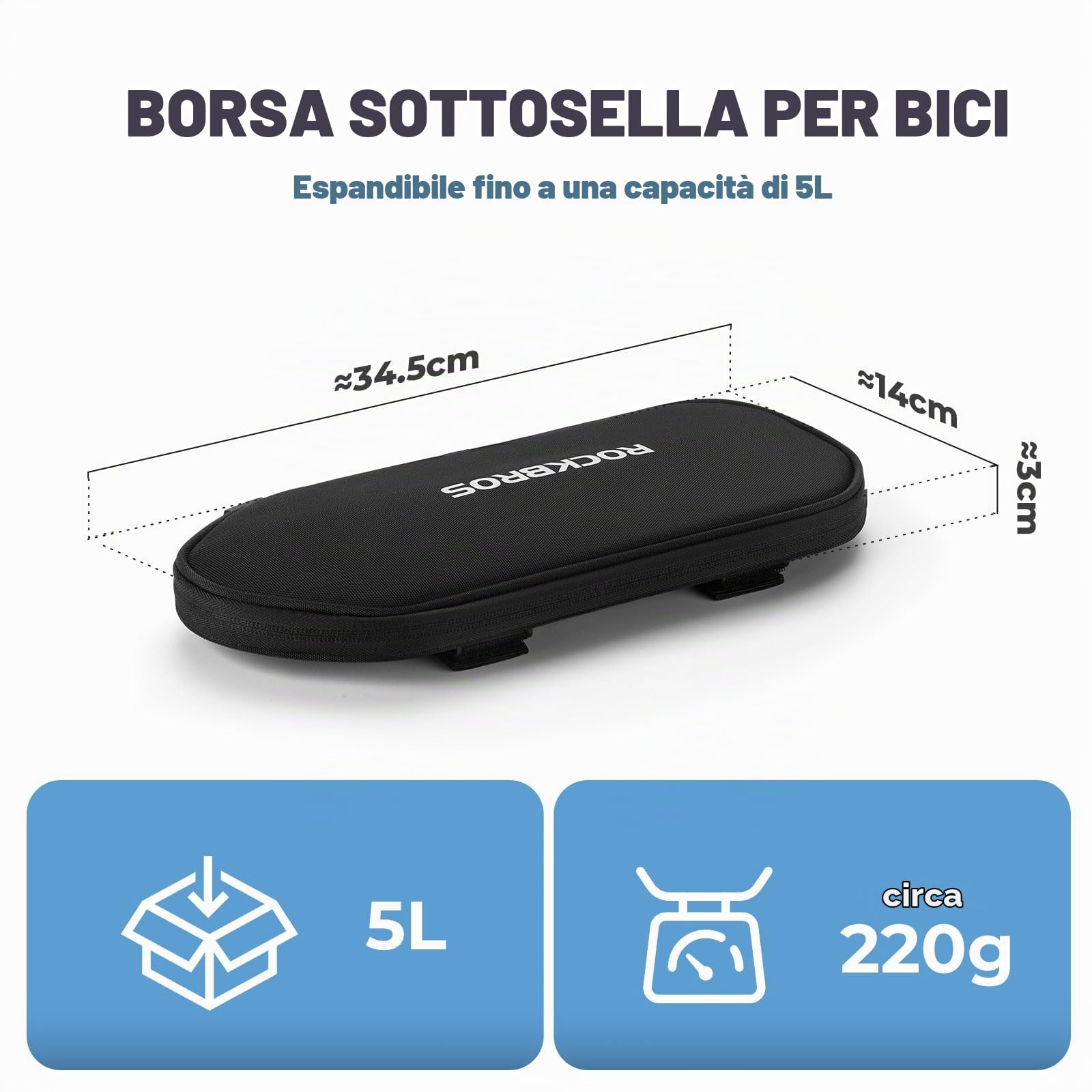 ROCKBROS Portapacchi Bici, Portapacchi Bici Posteriore in Lega di Alluminio, Portapacchi Mtb Regolabile e Attacco a Sgancio Rapido, con Parafango, Adatto a Bici MTB 26”-29”, da Strada, da Corsa