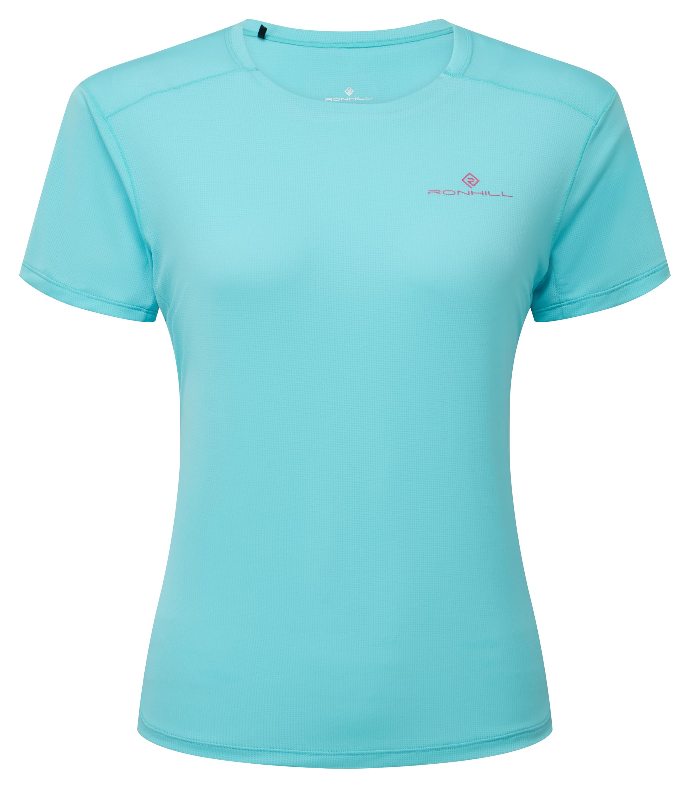 Ronhill Running, Wmn's Tech S/S Tee, Larimar/Exuberance, 8
