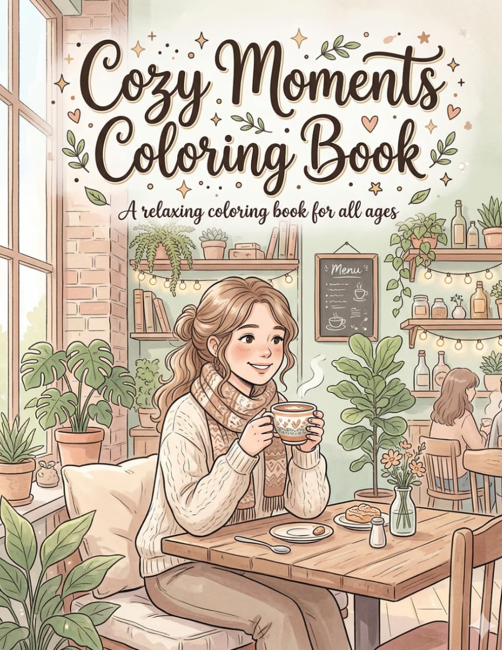 Cozy Moments Coloring Book