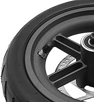 Vista 8 de 9.84 "Scooter eléctrico rueda trasera inflable w/freno de disco neumático sólido rueda cubo disco freno set para Xiao-Mi M365 y 1S Scooter negro
