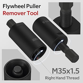 Amazon.com: JAVIK Flywheel Puller Remover Tool M35x1.5 for Yamaha