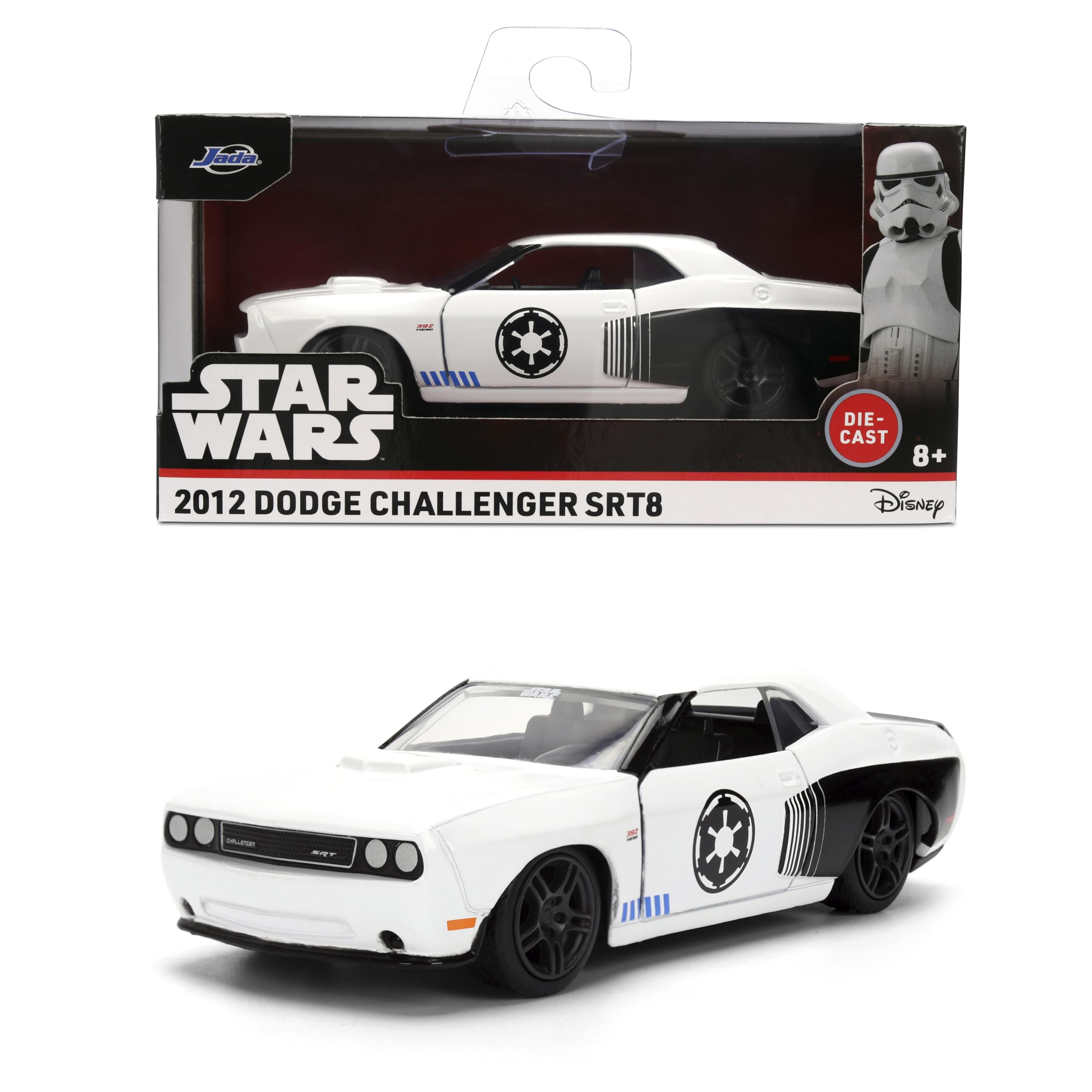 Amazon.com: Jada Star Wars Stormtrooper 2014 Dodge Challenger SRT8
