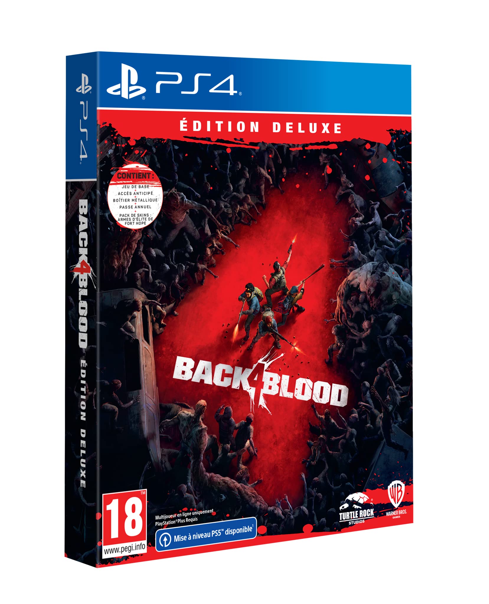 WARNER BROS INTERACTIVE BACK 4 BLOOD - ED DELUXE PS4