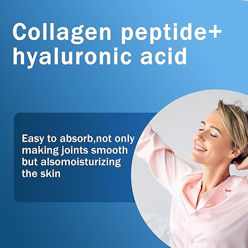 Miniatura 6 de NYO3 Glucosamina 1500mg con condroitina MSM 120 cápsulas de péptido de colágeno  Suplemento de apoyo articular, suministro de 30 días para la salud