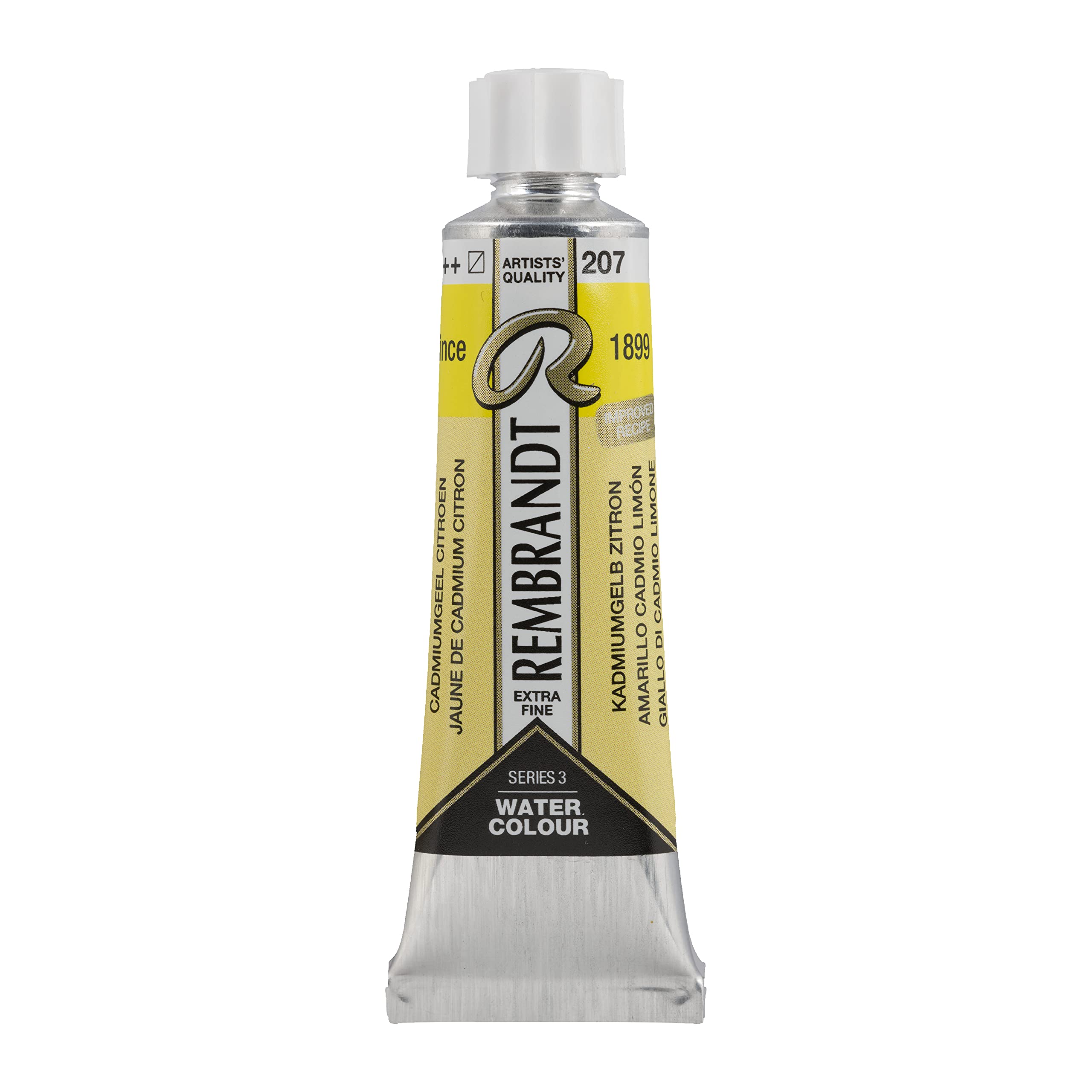 Rembrandt Cadmium Yellow Lemon Watercolour Tube 10 Ml 207 (05012070)
