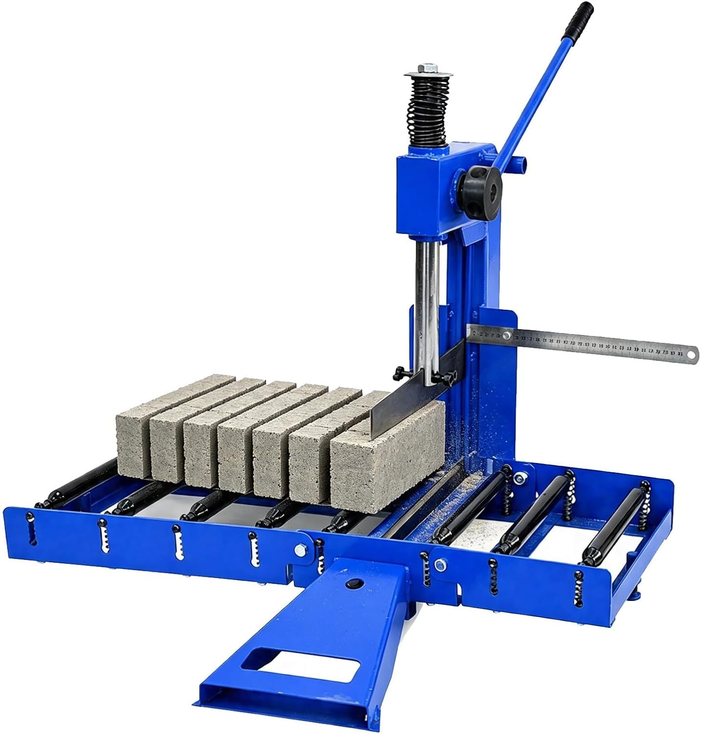 Separatore per pavimentazione resistente, larghezza di taglio 0-34 cm, altezza 8-25 cm, ideale per progetti di pavimentazione in mattoni e pietra, strumento durevole ed efficiente
