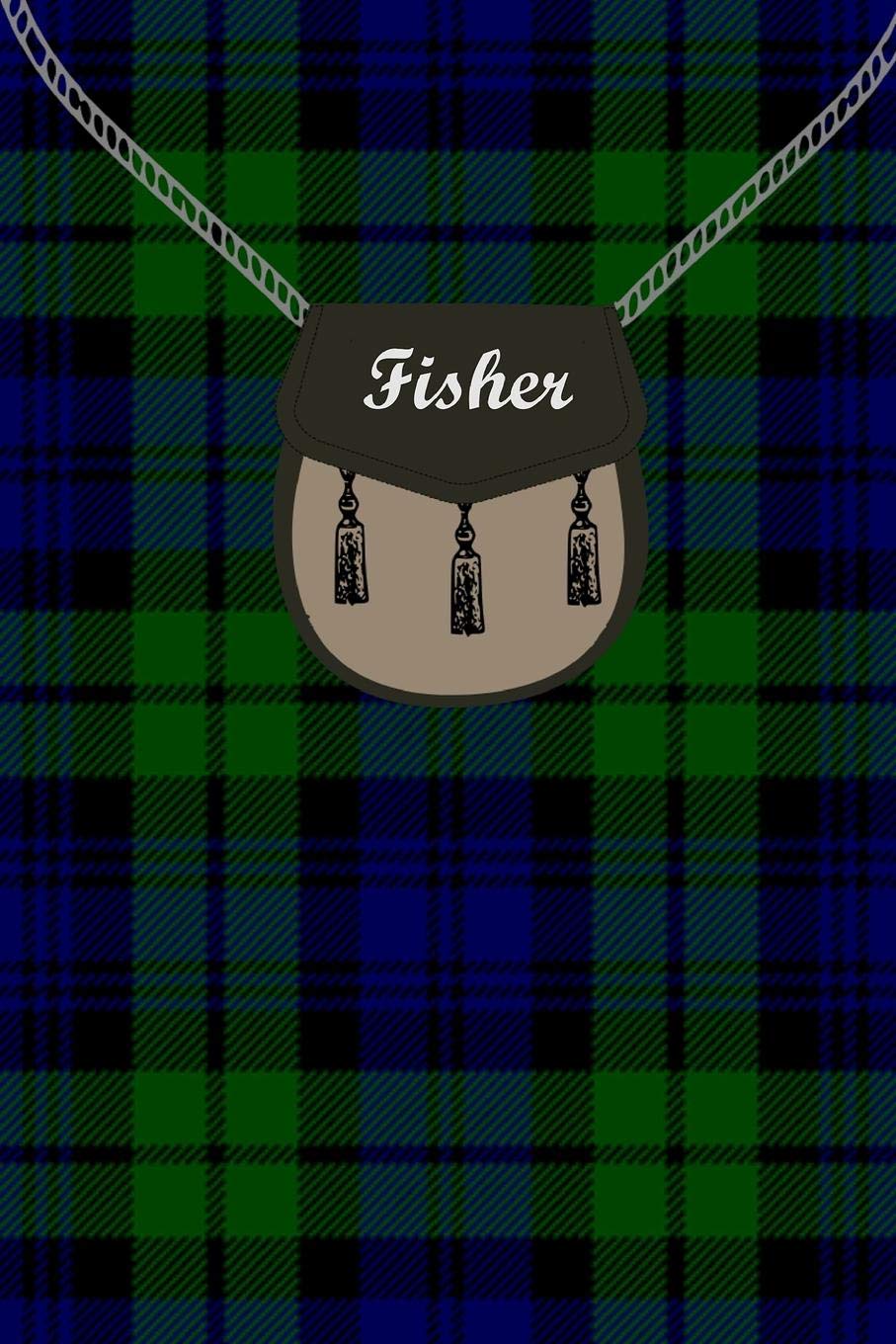 Fisher Clan Tartan Journal/Notebook