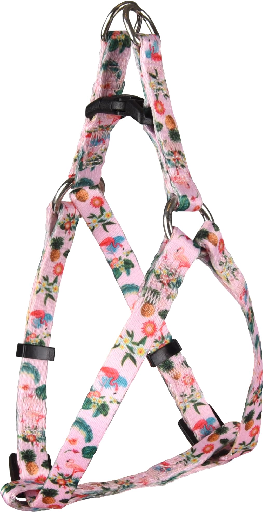 Flamingo Dog Harness Step&Go Sera Pink XS 30-40cm 30-40cm 10mm