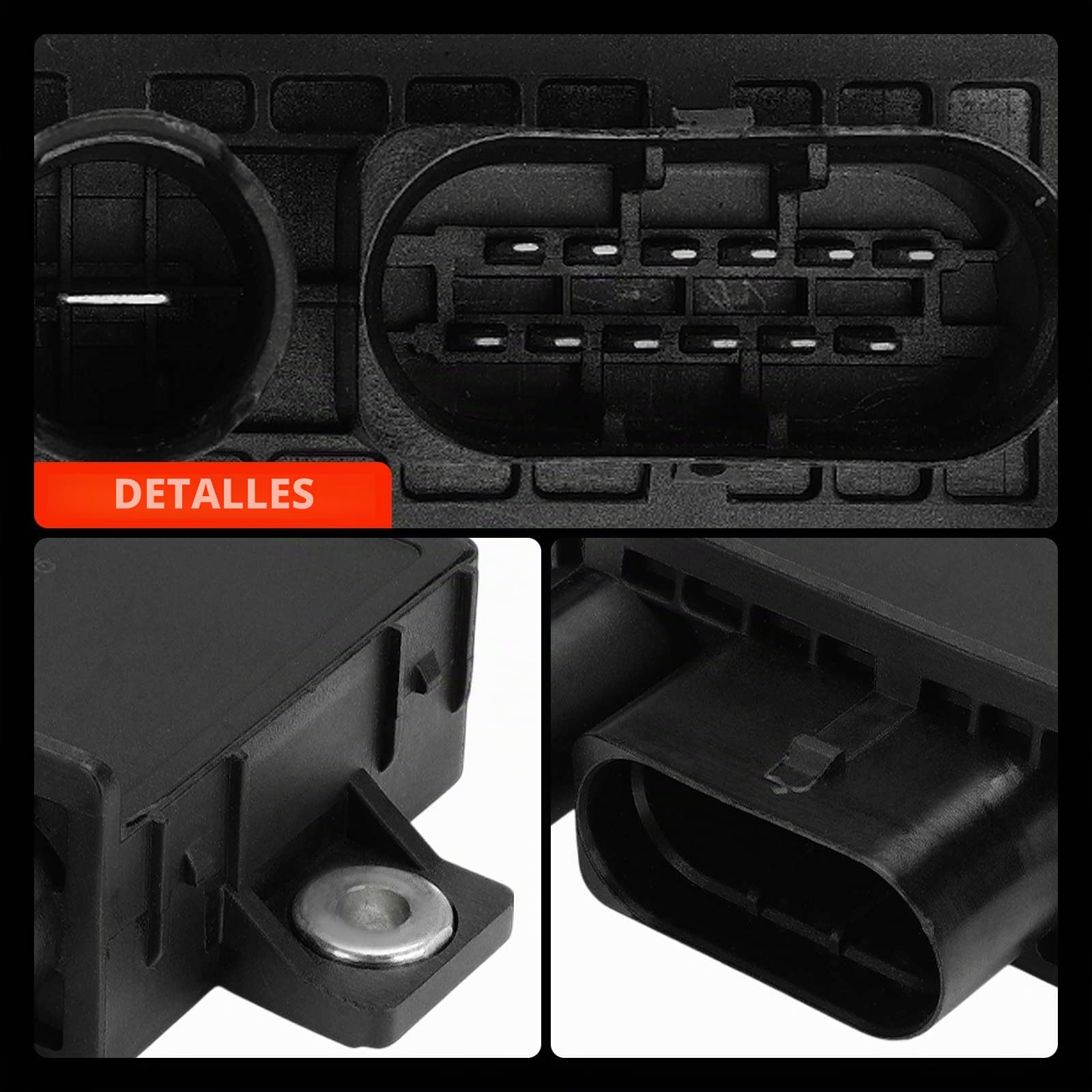 Frankberg Unidad de control de bujías incandescentes 13 Polos 12217801200 | Compatible con: Serie 3 E46, Serie 3 Convertible E46, Serie 3 Coupé E46, Serie 3 Touring E91, Serie 3 E90