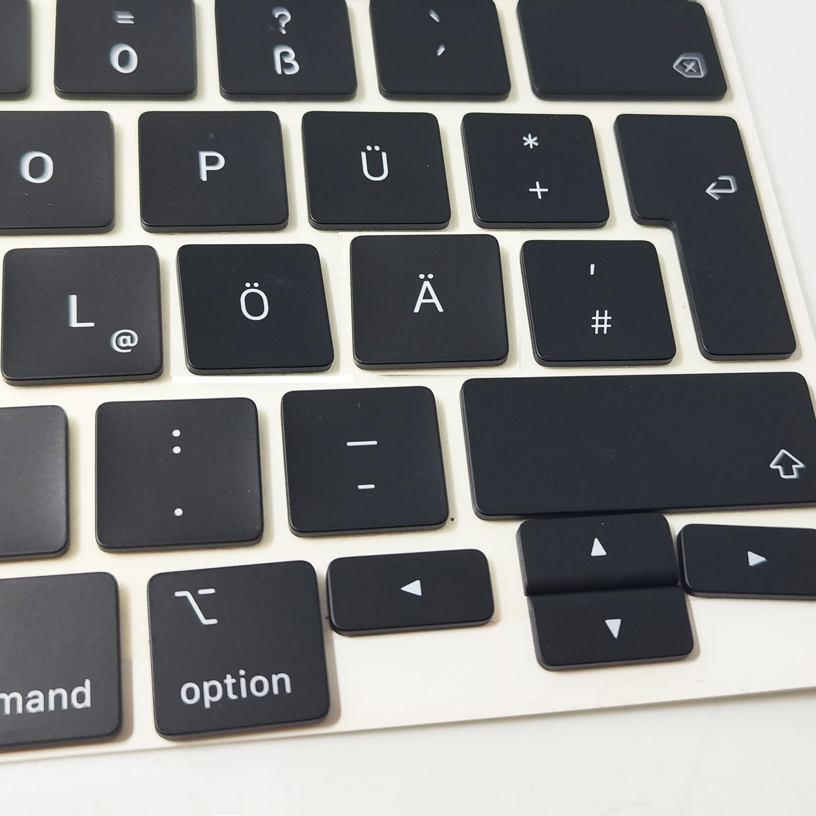 Teclas de repuesto para MacBook Pro 13" A2338 M1 2020 DE-Layout QWERTZ Keyboard