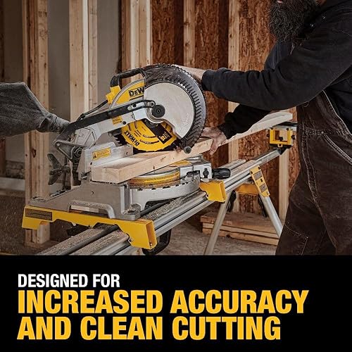 Miniatura 6 de DEWALT Hoja de sierra de mesa, 10 pulgadas, 60 dientes, acabado fino, carburo ultra afilado (DWA11060)