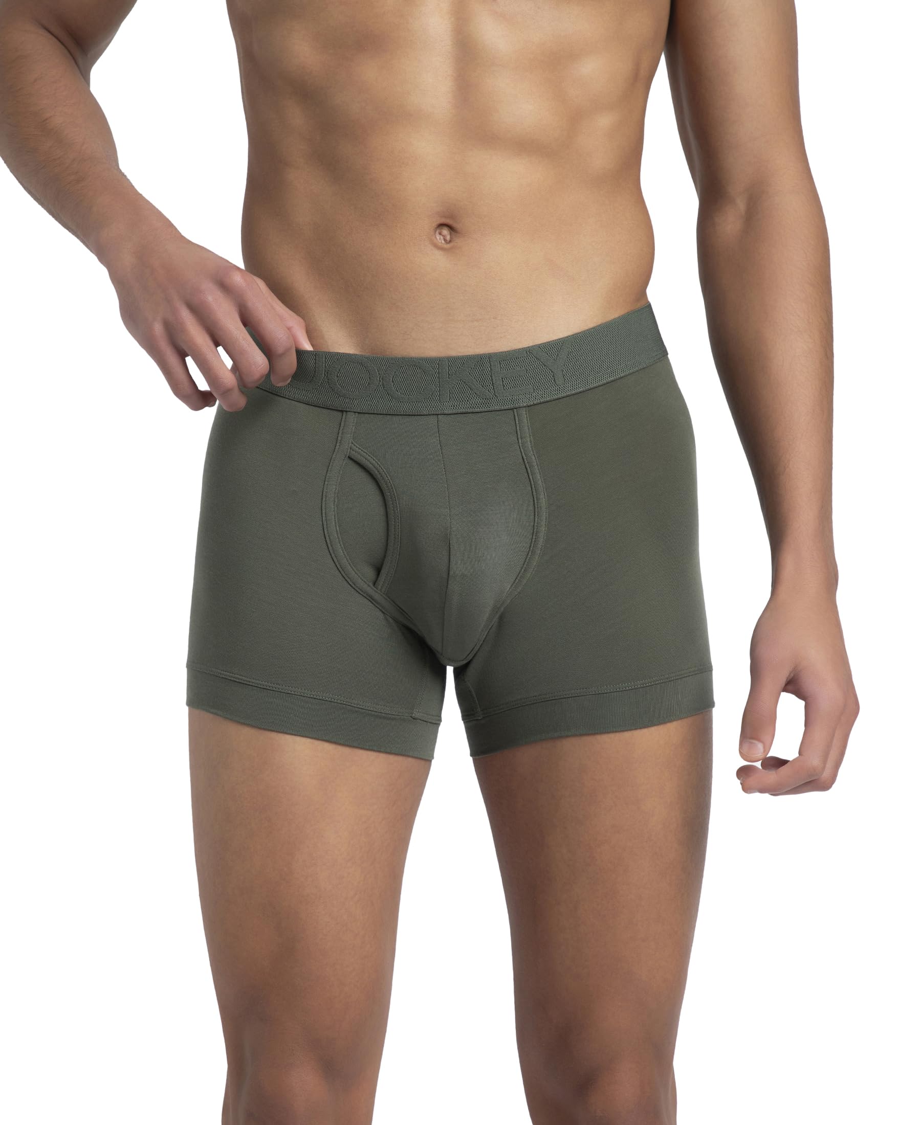 jockey LM02 Men's Environment Friendly Tencel Lyocell Fiber Trunk with Natural StayFresh Properties-picture-32