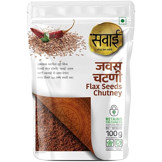 Sawai Flax Chutney - 100g Pack 100 g