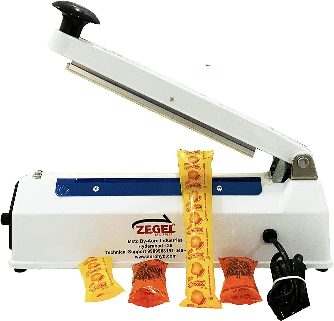 ZEGEL Pepsi Packing Machine (White and Ocean Blue)