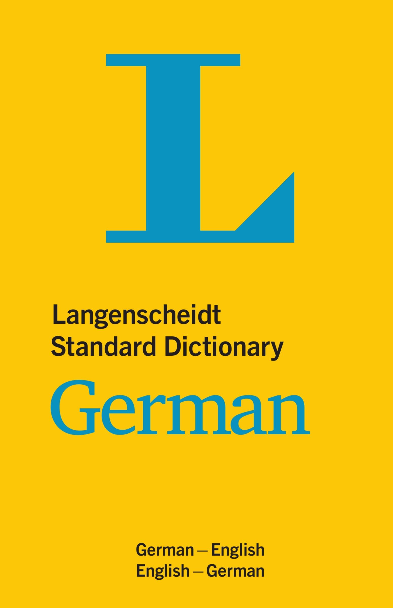 Langenscheidt Standard Dictionary German (Langenscheidt Standard Dictionaries) (German and English Edition) Bilingual Edition