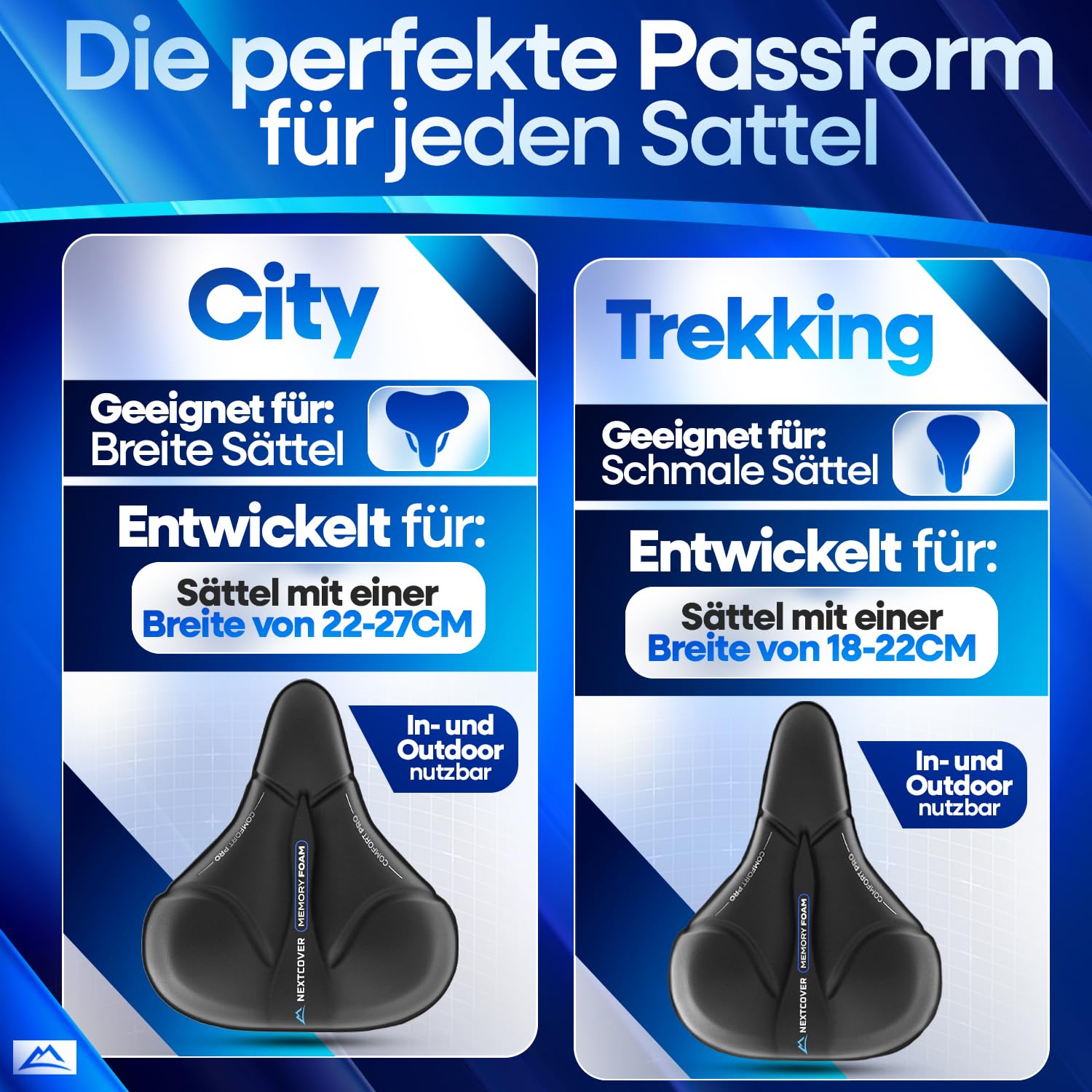Comfort Bike Seat Gel Cover Cuscino Imbottito per Sella Bicicletta